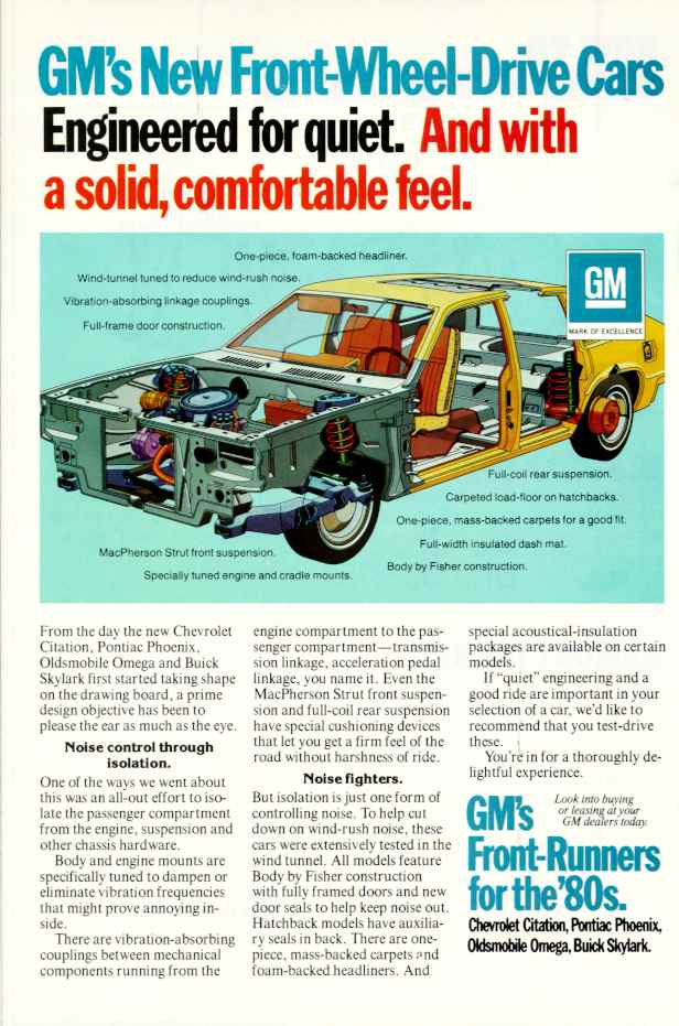 1980 American Auto Advertising
